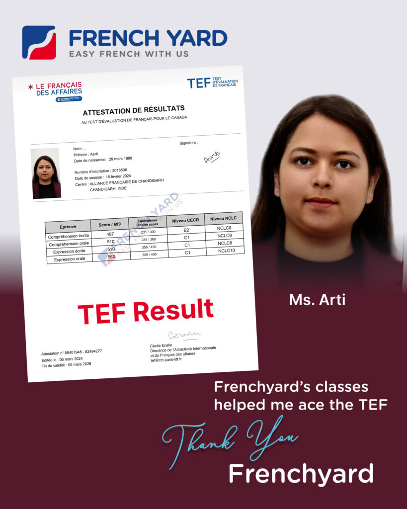 Student TEF Result